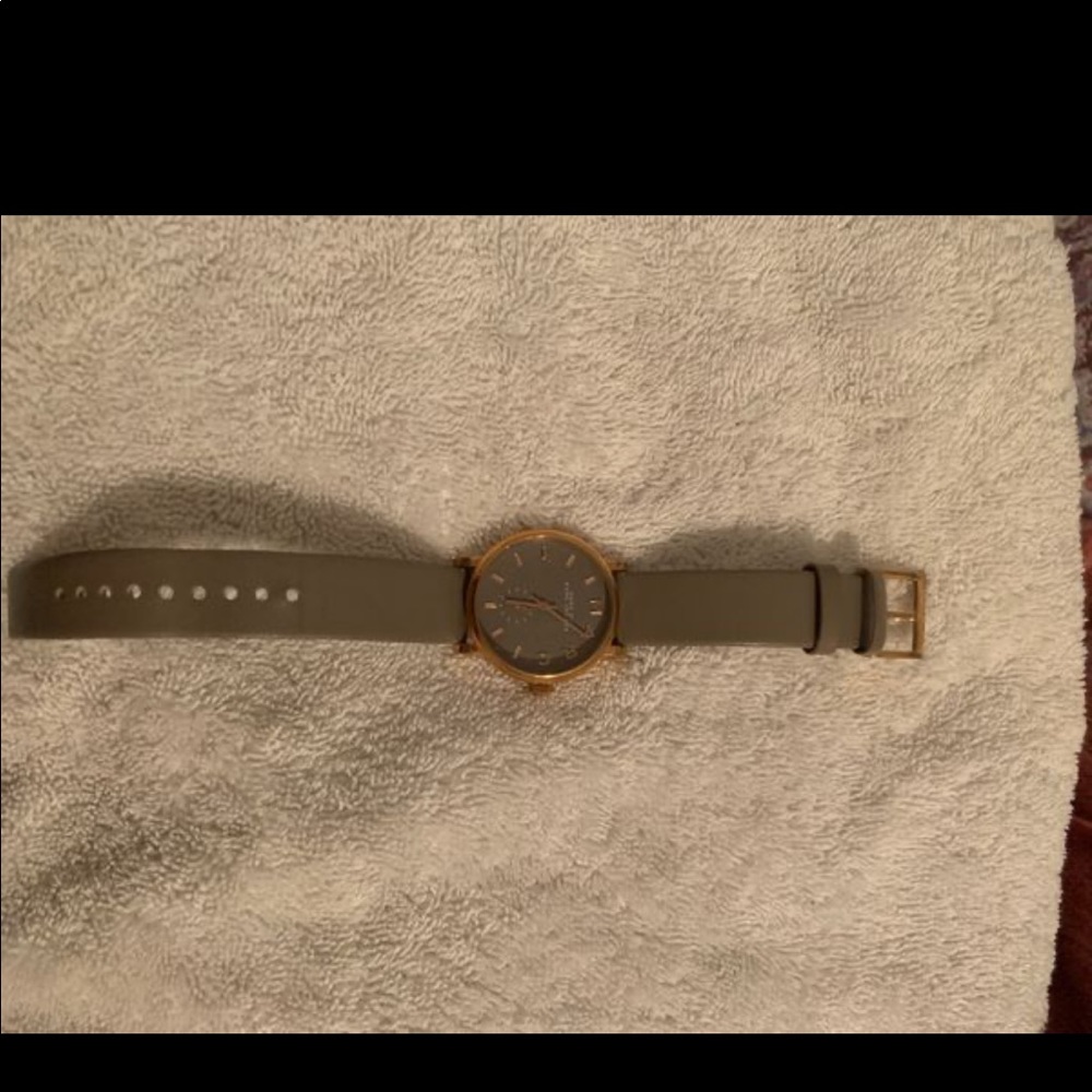 Taupe Marc Jacobs Watch - Rose Gold